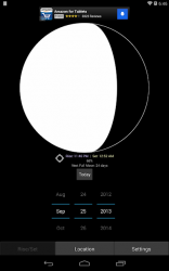 Screenshot 9 Fase de la luna gratis android