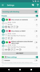 Screenshot 8 Stop llamadas recibidas - Bloqueador de llamadas android