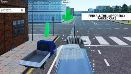 Screenshot 2 Road Patrol Truck - Simulador de Conducir Camiones: aparcar coches y correra en la ciudad windows