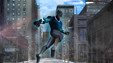 Captura 10 Flying Panther Hero City: misiones de rescate android