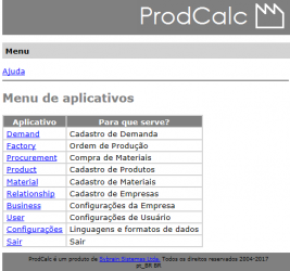 Captura 4 ProdCalc windows