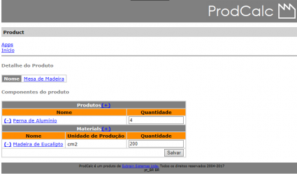 Screenshot 6 ProdCalc windows