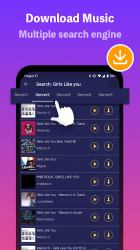 Captura 4 Free Music Downloader-Tube play mp3 Downloader android