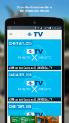 Screenshot 5 El Universal TV android
