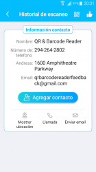 Screenshot 3 Lector de Código QR SIN ANUNCIOS android