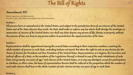 Screenshot 2 The United States Bill Of Rights windows