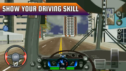 Captura 6 Bus Simulator 2021 : Ultimate Truck Driving android