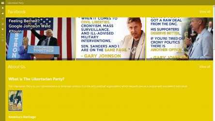 Screenshot 1 Libertarian Party windows