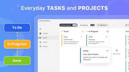Captura 1 Kanban Task Board - Workflow Organizer: project management with schedule planner & work tracker windows