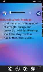Captura de Pantalla 4 Hanuman Jayanti Message windows