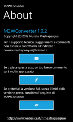 Screenshot 4 M2WConverter windows
