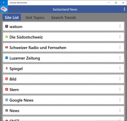 Captura de Pantalla 2 Switzerland News windows
