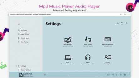 Screenshot 5 MP3 Player - Music Player & Equalizer windows