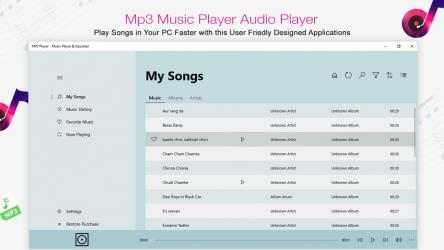 Captura 3 MP3 Player - Music Player & Equalizer windows