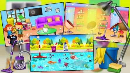 Screenshot 6 Girls House Cleaning Games 2021 - Girls Games 2021 android