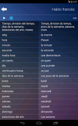Captura 14 Aprender Francés Gratuit Audio Curso y Vocabulario android