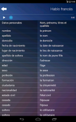 Screenshot 7 Aprender Francés Gratuit Audio Curso y Vocabulario android