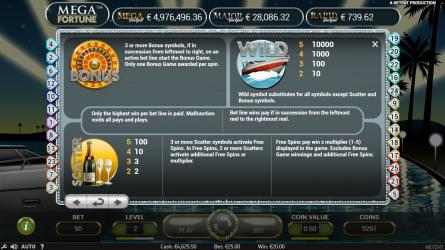 Captura de Pantalla 4 Mega Fortune Free Casino Slot Machine windows