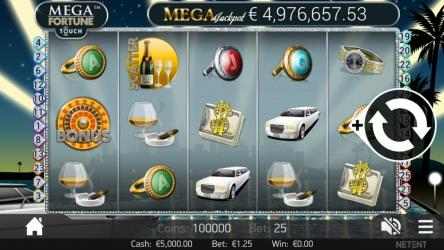 Captura de Pantalla 6 Mega Fortune Free Casino Slot Machine windows