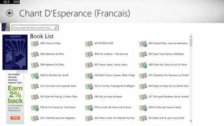 Screenshot 7 Chants d'Esperance windows