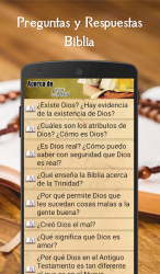 Screenshot 4 Preguntas y Respuestas Biblia android