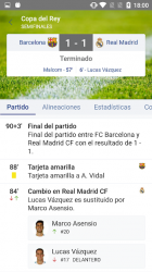 Screenshot 5 Fichajes fútbol: mercado, resultados, directo android