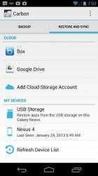 Screenshot 4 Helium - App Sync and Backup android