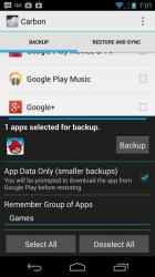 Captura 3 Helium - App Sync and Backup android