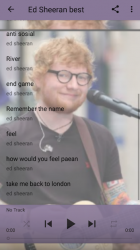 Captura de Pantalla 8 The Song All Ed Sheeran Great Pop-melodi android