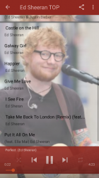 Screenshot 7 The Song All Ed Sheeran Great Pop-melodi android