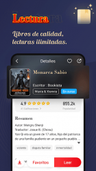 Screenshot 4 Bookista - La mayor app de novelas web en español android
