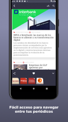 Screenshot 4 Periódicos Peruanos android