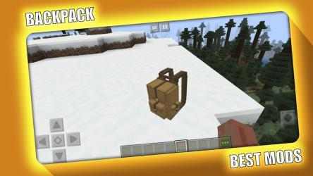 Captura de Pantalla 2 BackPack Mod for Minecraft PE - MCPE android