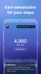 Imágen 4 Sweatcoin — Walking step counter & tracker android