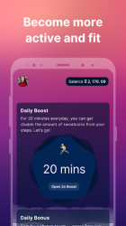 Screenshot 3 Sweatcoin — Walking step counter & tracker android