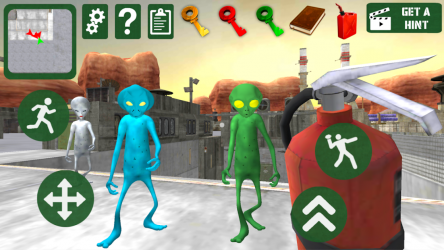 Captura de Pantalla 8 Alien Neighbor. Area 51 Escape Español android