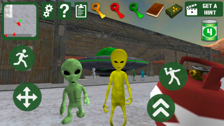 Captura de Pantalla 3 Alien Neighbor. Area 51 Escape Español android