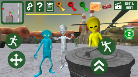 Screenshot 4 Alien Neighbor. Area 51 Escape Español android