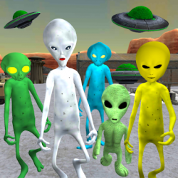 Screenshot 1 Alien Neighbor. Area 51 Escape Español android