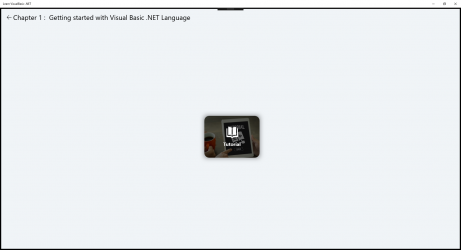 Screenshot 4 Learn VisualBasic .NET windows