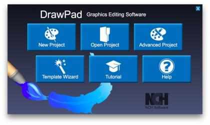 Capture 1 DrawPad Free Graphics and Logo Design for Mac mac