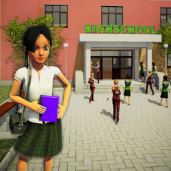 Captura 1 alto colegio niña vida simulador 2020 android
