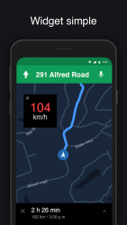 Screenshot 4 Velocímetro - HUD, GPS, Cuentakilómetros android