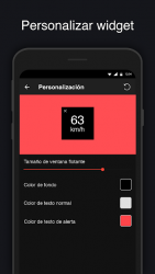 Screenshot 8 Velocímetro - HUD, GPS, Cuentakilómetros android