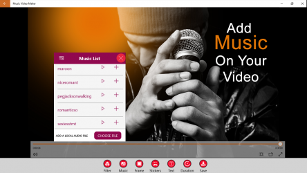 Screenshot 9 Music Video Maker windows