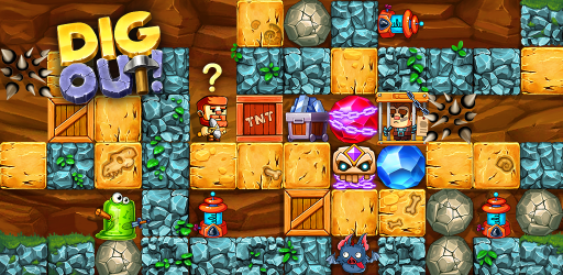 Screenshot 2 Dig Out! Gold Digger Adventure android