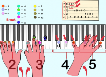 Captura de Pantalla 4 Aprende a tocar Piano. Curso de piano android