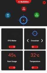 Captura de Pantalla 3 FPS Meter & Crosshair - Gamer Bubbles android