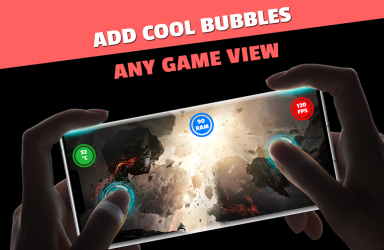 Captura 2 FPS Meter & Crosshair - Gamer Bubbles android