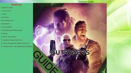 Captura de Pantalla 1 Outriders Gamer Guides windows